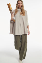 TWILL SAND WASHED PALAU TROUSERS